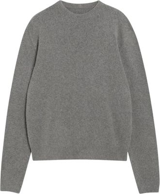 Rick Owens Trui met ronde hals - Heren - Ronde hals truien - Grijs - M - Truien & Vesten