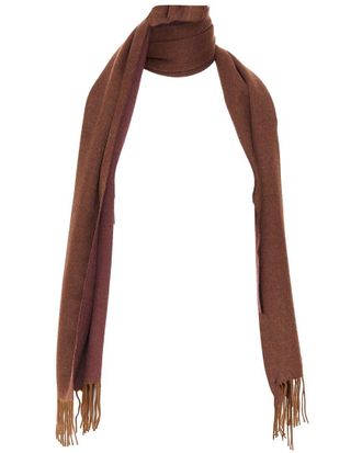 Loro Piana Baby Cashmere Fringed Long Scarf (Authentic Pre-Loved)
