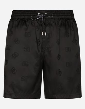 Dolce & Gabbana Boxer Medio - Man Beachwear Black 3