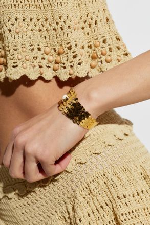 Isabel Marant Organic-shaped Bracelet, Womens, Gold
