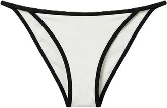 MC2 Saint Barth Zephire String Cheeckiest Briefs - Dames - Bikinis - Wit - L - Katoen - Badmode