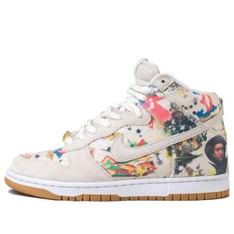 Nike x Supreme SB Dunk High OG QS Rammellzee FD8779-100