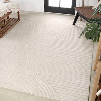 Jonathan Y Designs Skagen Curve Ivory/Cream Area Rug