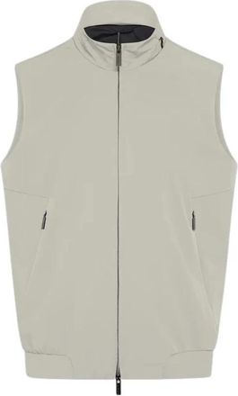 Roberto Ricci Design Lichtgewicht Mouwloze Hoodie Jas - Heren - Bodywarmers - Grijs - 4XL - Jassen