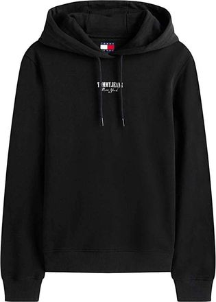 Tommy Jeans Felpa - Dames - Hoodies - Zwart - L - Hoodies & sweatvesten