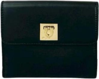 Ferragamo Pre-owned Wallets, female, Black, Size: ONE SIZE Pre-owned Wallet