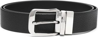 Doucal's leather belt - Black