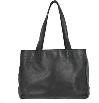 Chanel Pre-owned Leather chanel-bags - Dames - Vintage Shopper - Zwart - ONE Size - Vintage