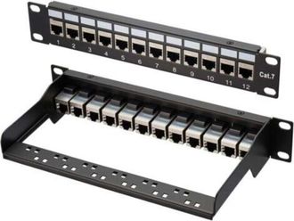 OEM Panel De Conmutaci&oacute;n Brasslan De 12 Puertos Cat 7 10