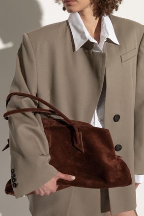 The Attico La Passeggiata Shopper Bag, Womens, Brown