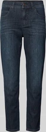 Angels Slim Fit Jeans im 5-Pocket-Design Modell ORNELLA in Dunkelblau, Gr&ouml;&szlig;e 34