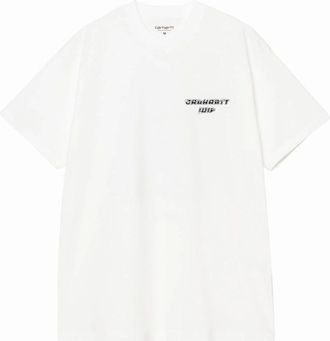 Carhartt Work in Progress Mens Carhartt WIP Wiptopia T-shirt - White - Size: 36