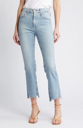 AG - Adriano Goldschmied Farrah High Waist Crop Bootcut Jeans in Eclipsed at Nordstrom Rack, Size 27