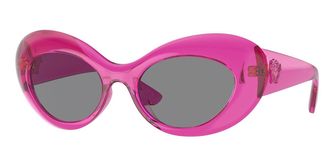 Versace VE4456U 533487 Womens Sunglasses Pink Size 52