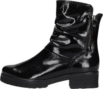 Gabor 092 Enkellaarsjes - Dames - Enkellaarsjes - Zwart - 37 EU - Leer - Schoenen
