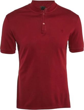 Alexander McQueen cotton piqué polo shirt - Red