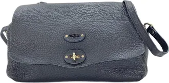 Gucci Sherry Line Black Handbag Tote Bag (Pre-Owned)