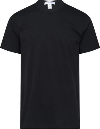 Comme Des Gar&ccedil;ons Black Crew Neck T-Shirt