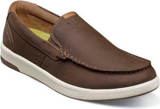 Florsheim Crossover Moc Toe Slip-On in Brown at Nordstrom, Size 11.5