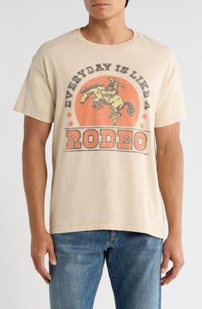 Junk Food Everyday is Like a Rodeo Graphic T-Shirt in Sand at Nordstrom Rack, Size Large