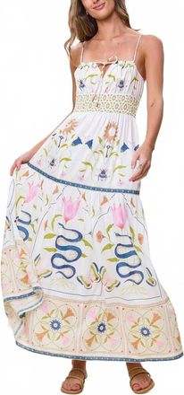 Cleobella Adria Ankle Dress In White