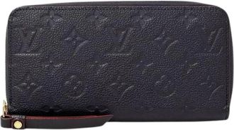 Louis Vuitton Pre-owned Wallets, female, Blue, Size: ONE SIZE Pre-owned Long wallet (bi-fold)