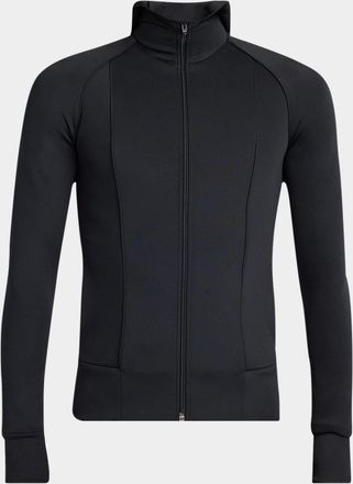 Valentino Garavani Mens Slim-Fit Hooded Jersey Full-Zip Jacket