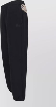 Burberry cotton slim-fit straight-leg track pants
