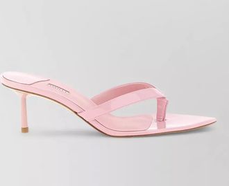 Le Silla gisele sandals open toe pointed kitten heel