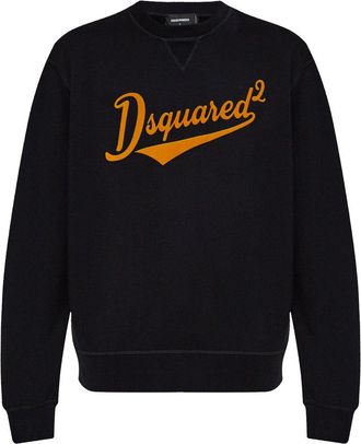 Dsquared2 Felpa con logo - Nero