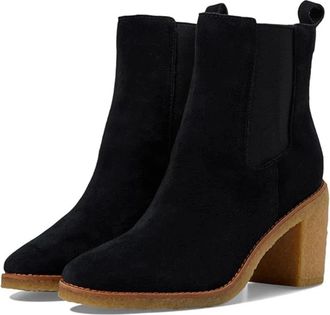 Lauren Ralph Lauren Marianna Boots Womens Black Block Heel Ankle Bootie Lion913