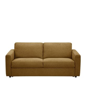 DRAWER Sof&aacute; cama express de 3 plazas en tejido - topo