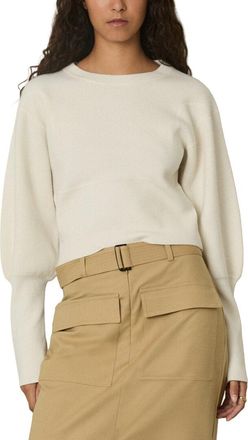 Reiss Ella Crew Cropped Jumper