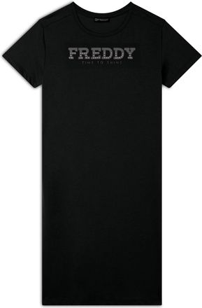 Freddy Vestito in jersey con perline dorate