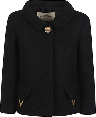 Valentino Womens Jackets Black
