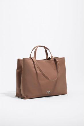 Bimba & Lola Medium Chihuahua Shopper Bag in Nougat at Nordstrom
