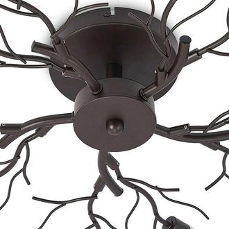 Lindby Lindby - Ceiling Lightdimmable Bigna made of Metal for Living Room & Dining Room