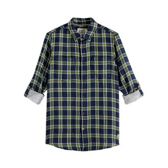 Scotch & Soda Casual Hemden - Heren - Overhemden - Veelkleurig - Maat: XL