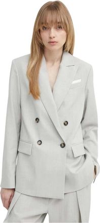 Day Birger Et Mikkelsen Blazer Cruzado - Jackets - Mujer - Gris - L