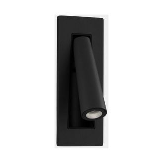 Leds - C4 Leds-c4 - leds C4 Gamma Recessed led Recessed Fold Away Reading Light Metallic Black IP20 2.1W 2700K