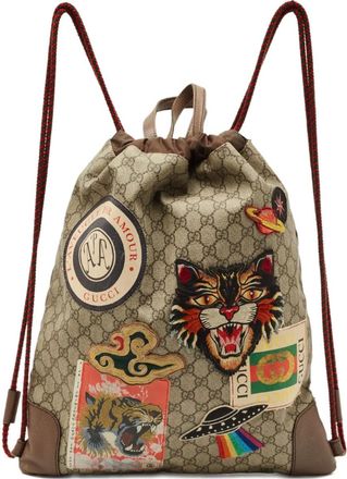 Gucci Zaino con coulisse - Toni neutri