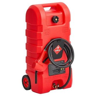 OEM Tanque De Combustible Port&aacute;til Con Modos De Bomba Manual Y Por Gravedad, Manguera De Suministro De 10 Pies, Contenedor De Tanque De Combustible Con Ru
