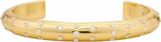 ASHA Loulou Sparkle Cuff In Gold