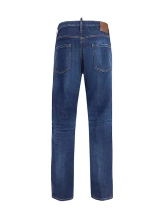 Dsquared2 Teddy Jeans - Navy