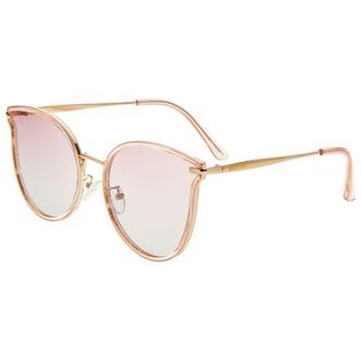 Bertha Sunglasses Moon Polarized Sunglasses in Gold/pink at Nordstrom