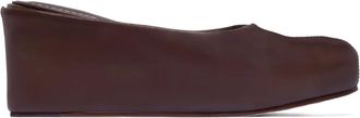 Bernardo Bernardo 1946 76 mm Vivi leren muiltjes met sleehak - Bruin