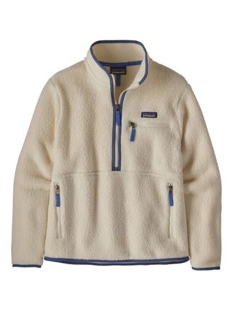 Patagonia Felpa Retro Pile Marsupial con mezza zip - Toni neutri