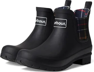 Barbour Barbour Kingham Chelsea Welly Womens Boots Black : 5 M, Synthetic