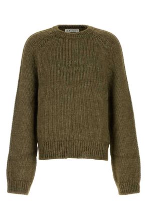 Our Legacy Olive Green Wool And Silk Sweater