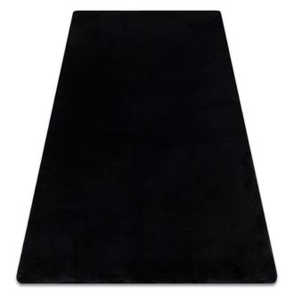 RugsX RugsX Posh Rug in Black | Size: 160 cm x 220 cm